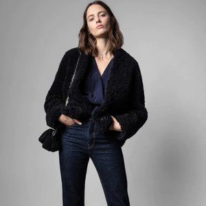 Zadig & Voltair Teddy Jacket (Mila Soft Curly Coat)